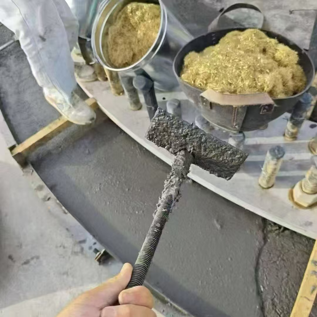 儋州C120钢纤维高强无收灌浆料 轧机压缩机汽轮机发电机锻压设备底座灌浆材料